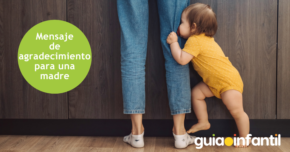 Carta de agradecimiento que los niños pueden dedicar a sus madres