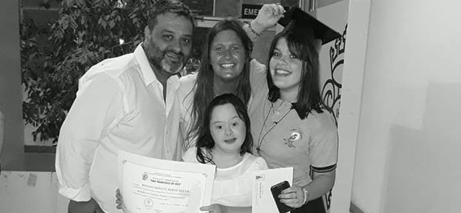 niña con síndrome de down 