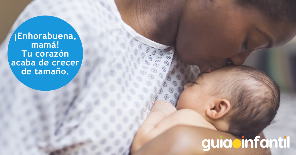 Imagen para felicitar a una madre primeriza