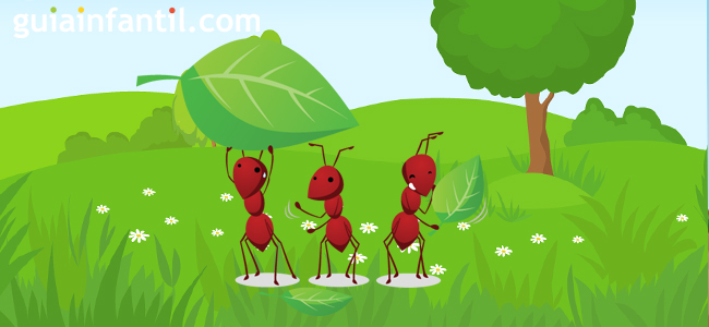 El poema de las hormigas para niños