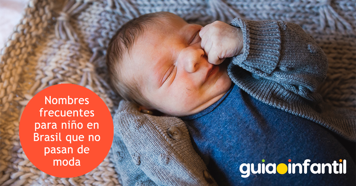 Nombres frecuentes para niños en Brasil