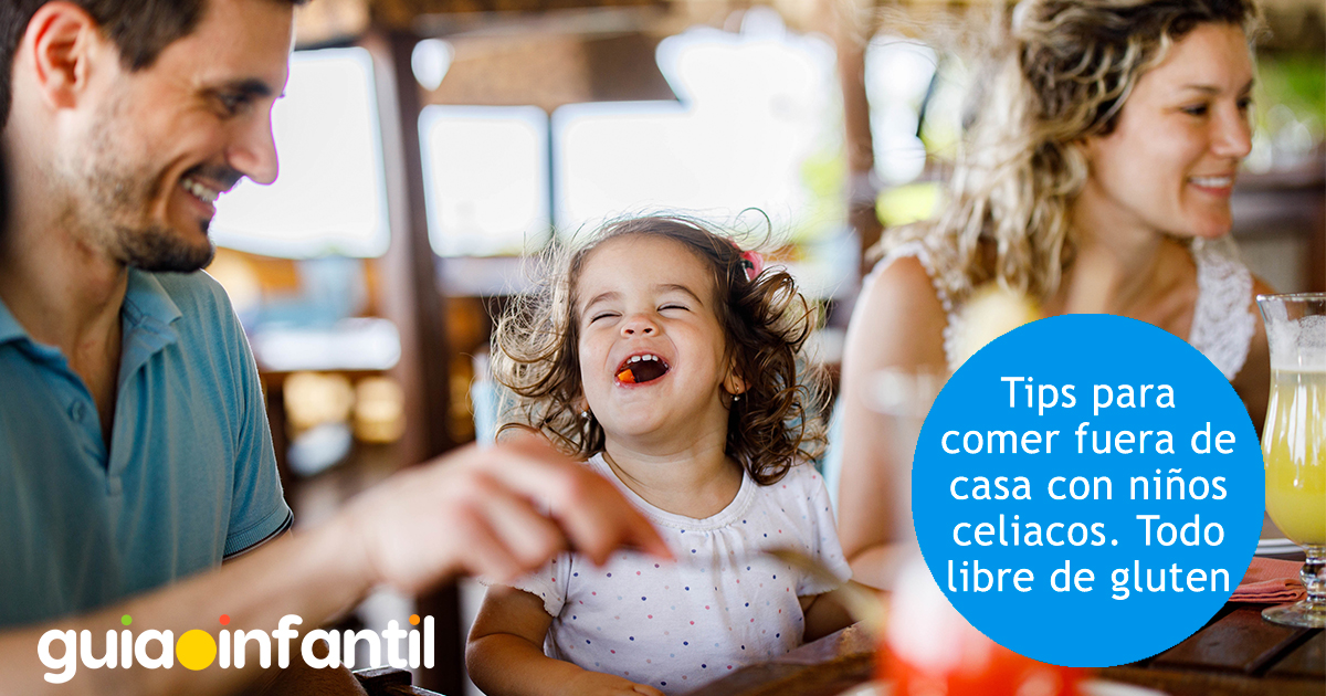 Comer fuera de casa con niños celiacos