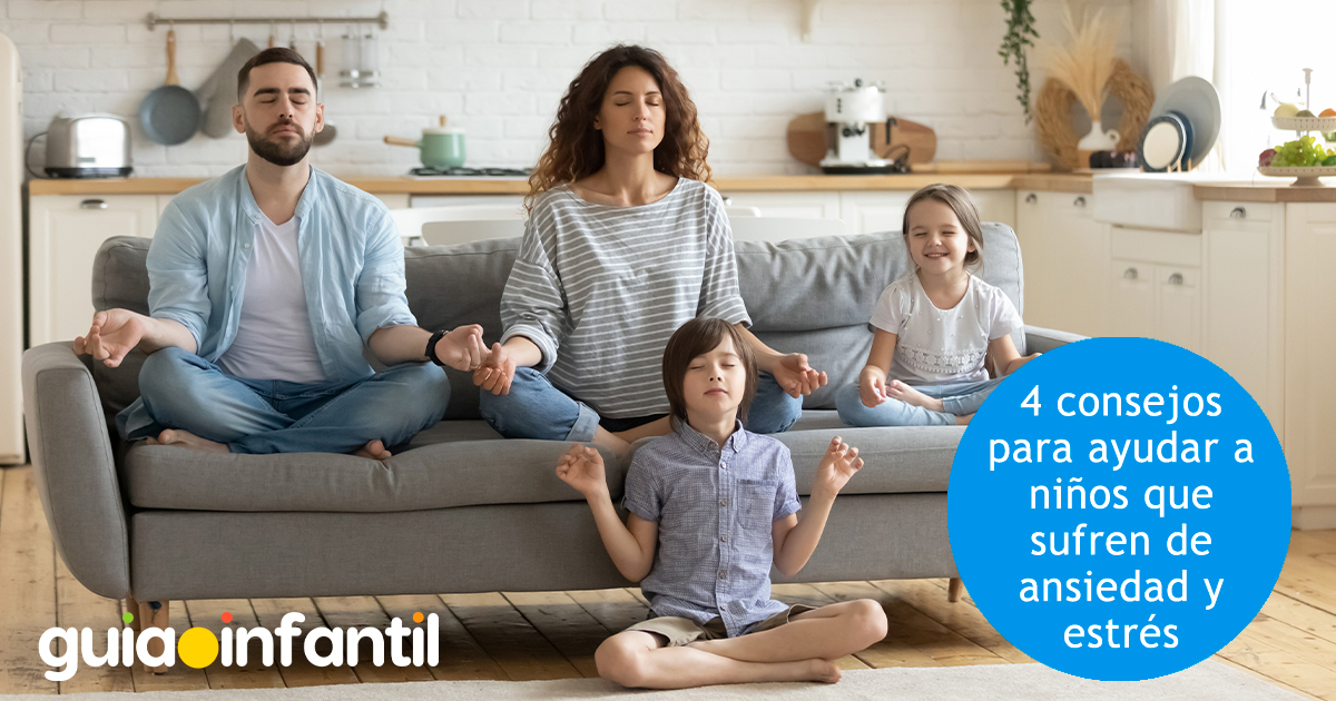 Consejos para niños con ansiedad y estrés