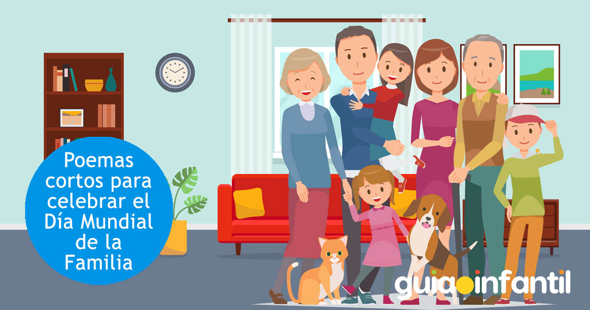 poesías para las familias. Día mundial de la familia