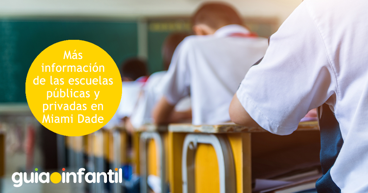 Información sobre las escuelas públicas y privadas en Miami Dade