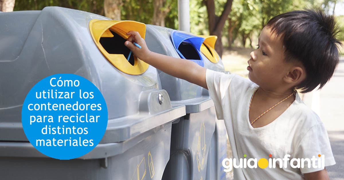 reciclar en distintos contenedores