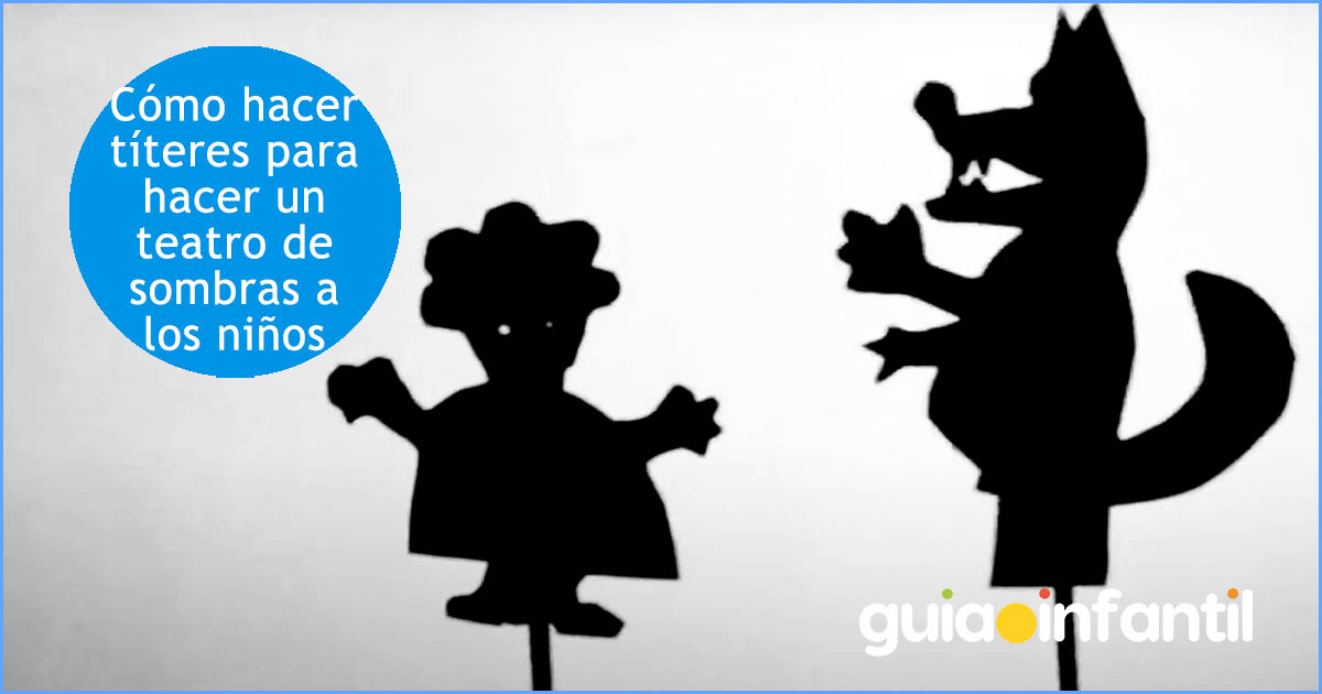 títeres para teatro de sombra