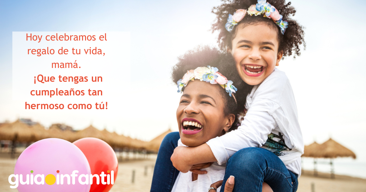 Tarjeta de cumpleaños para enviar a mamá por Whatsapp