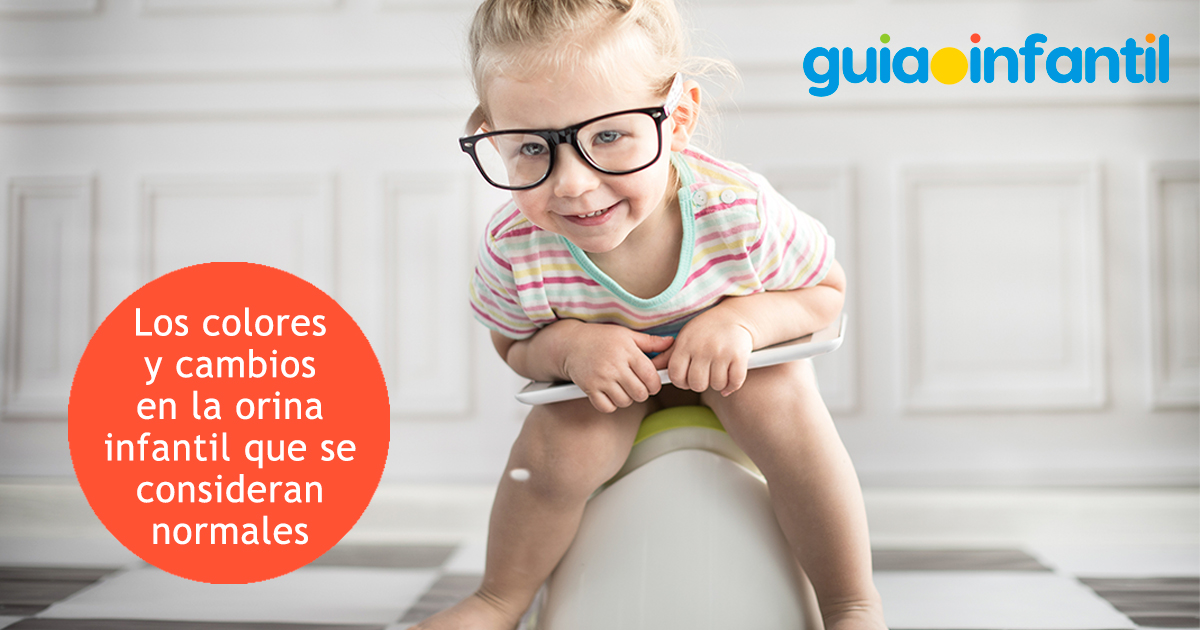 Colores de las orina de los niños
