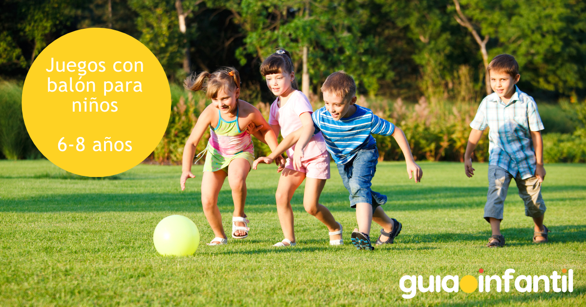 Juegos con pelota en equipo e individuales para ninos de todas las edades