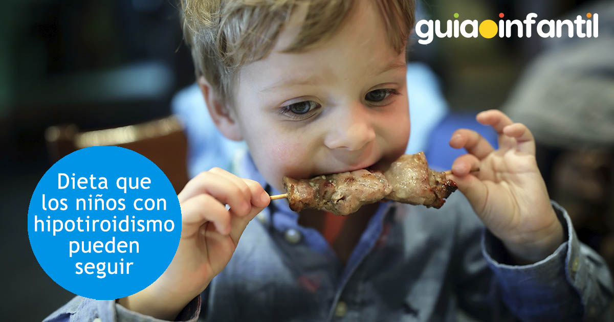 dieta para niños con hipotiroidismo