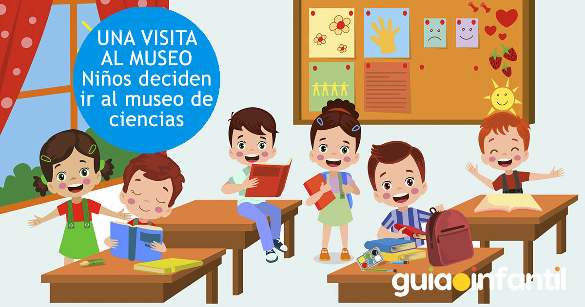 niños deciden ir al museo de ciencias