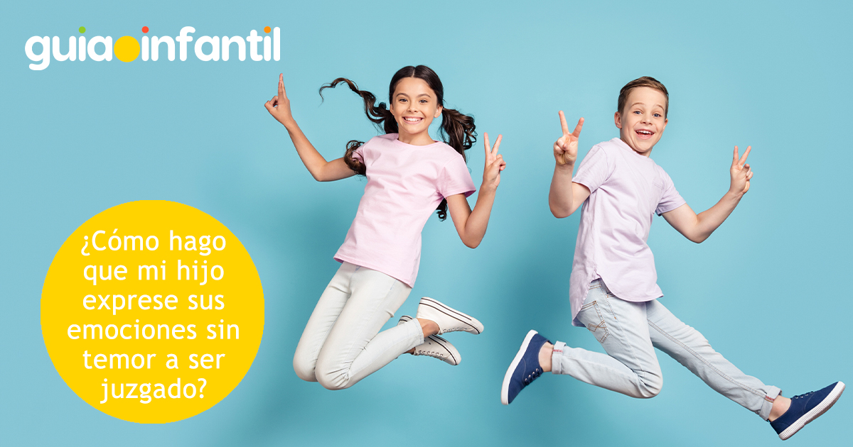 Las emociones de los niños sin juzgar