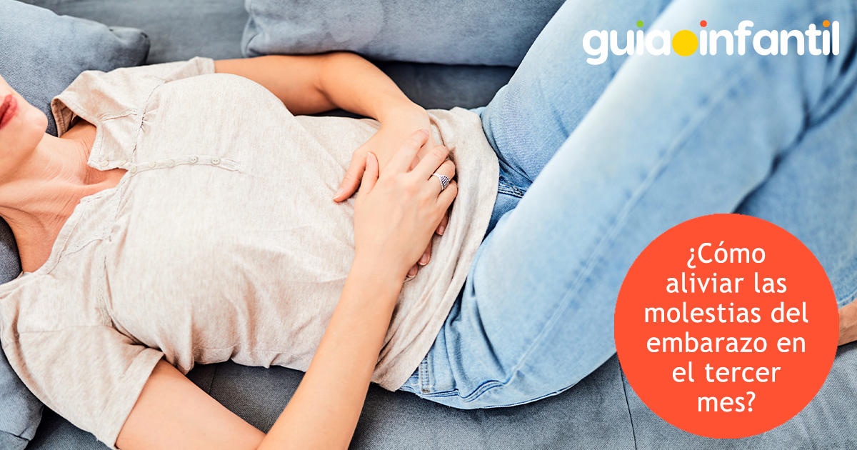 Aliviar las molestias del tercer mes de embarazo