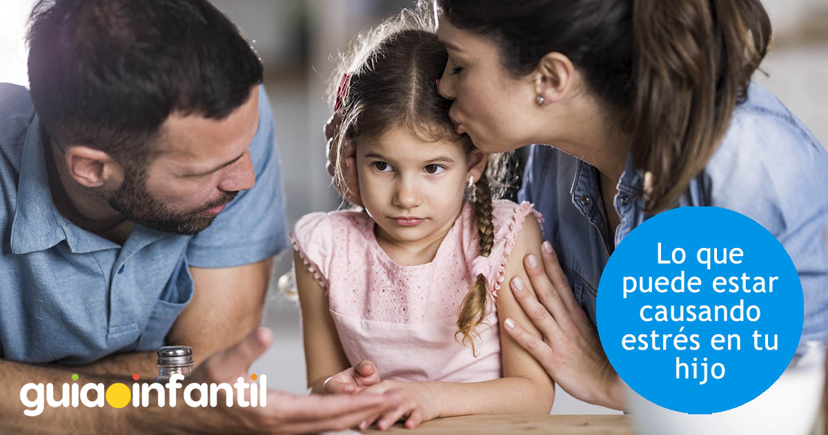 causas del estrés en niños