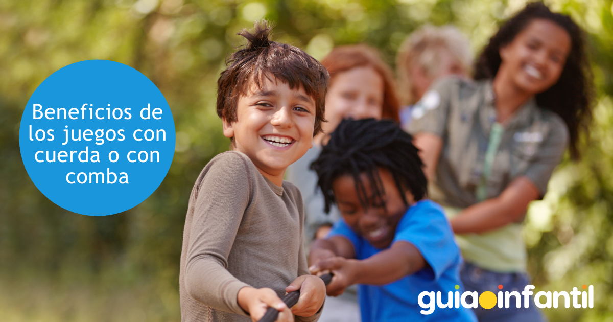 Beneficios de los juegos con cuerda para niños