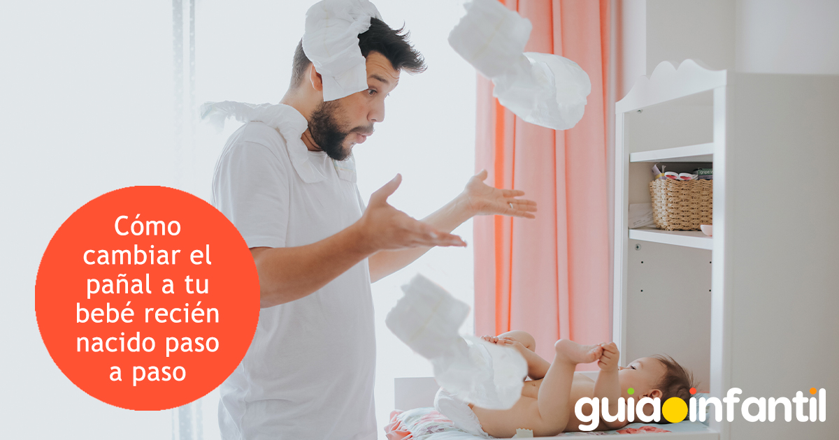 Cambio de pañal paso a paso