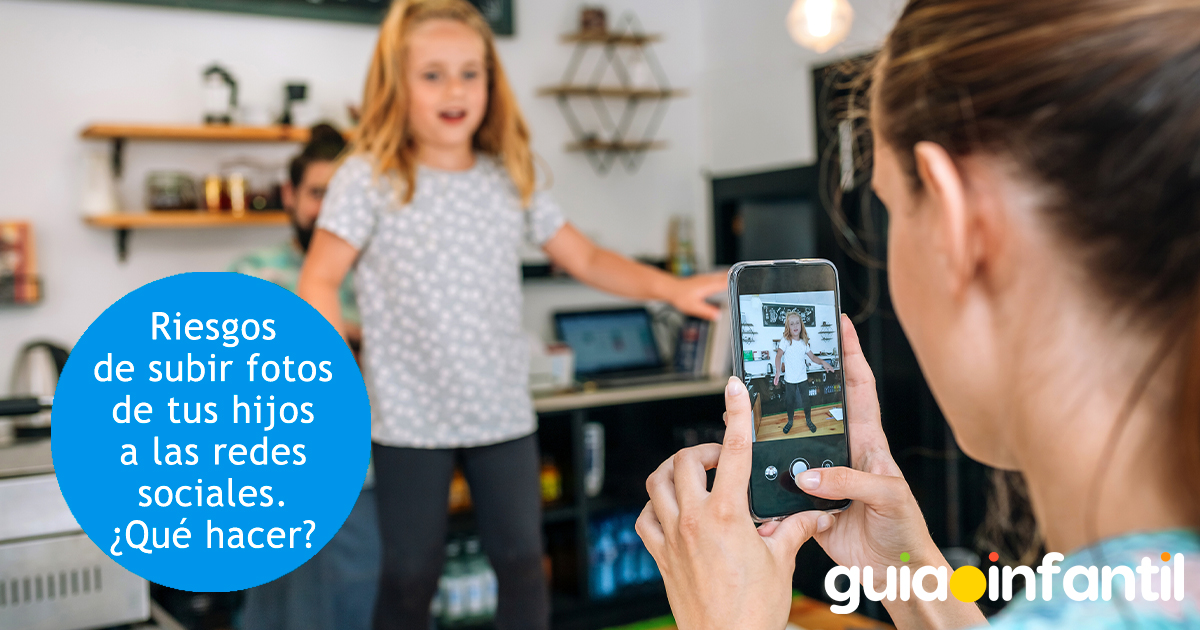 Riesgos de subir fotos de los niños a redes sociales