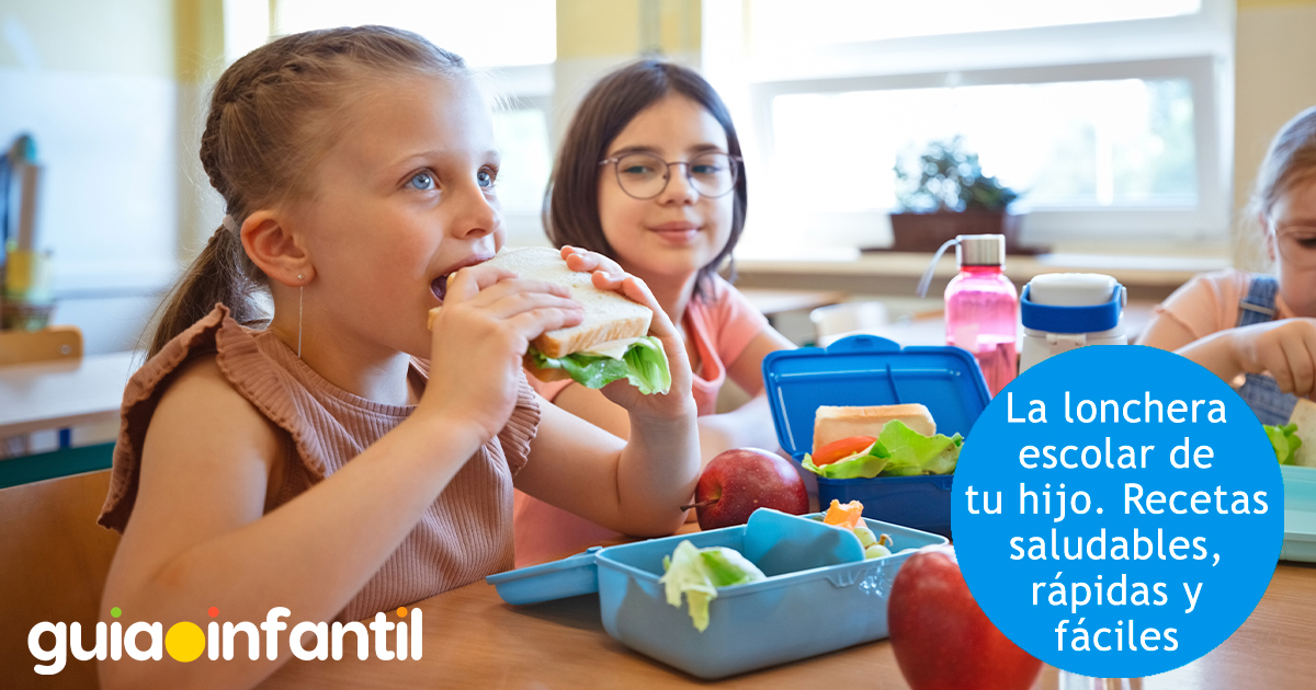 La lonchera escolar de los niños
