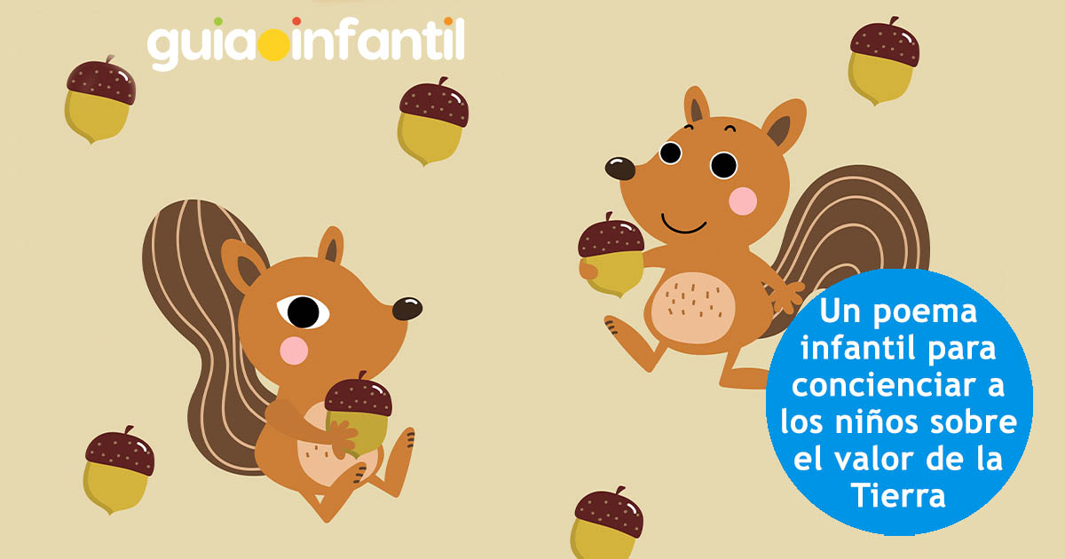 Poema corto de ardillas para niños