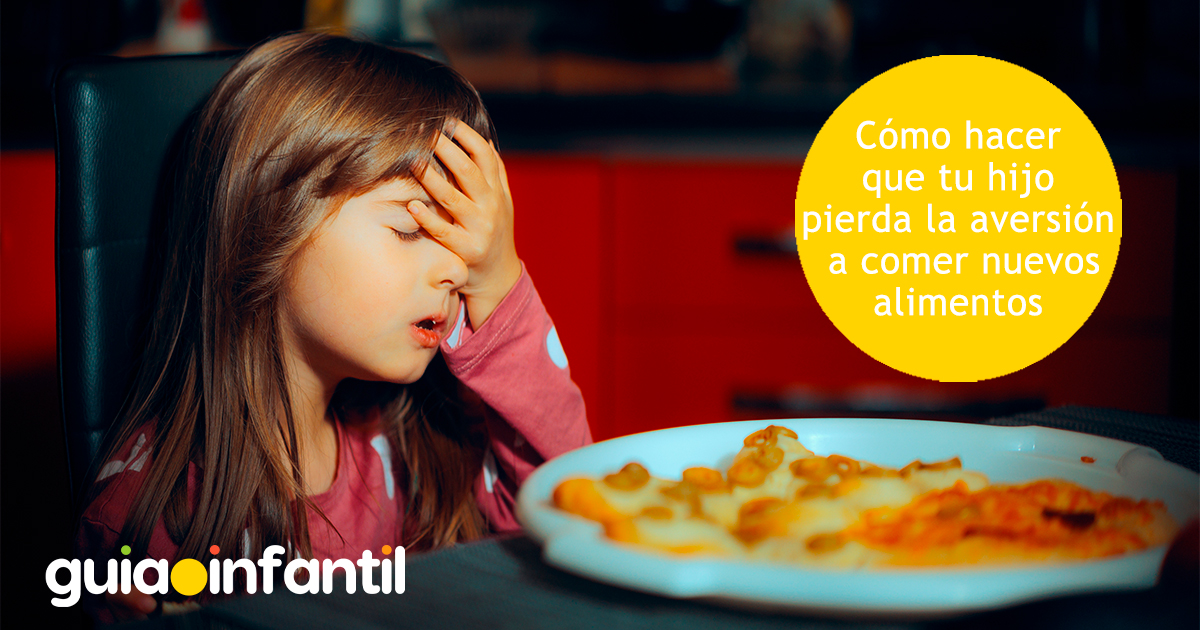 Aversión de los niños por los nuevos alimentos