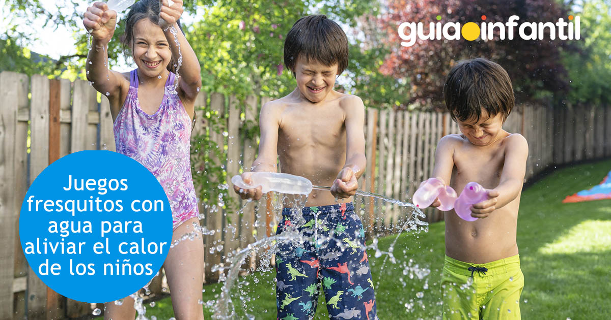 juegos para aliviar el calor de los niños