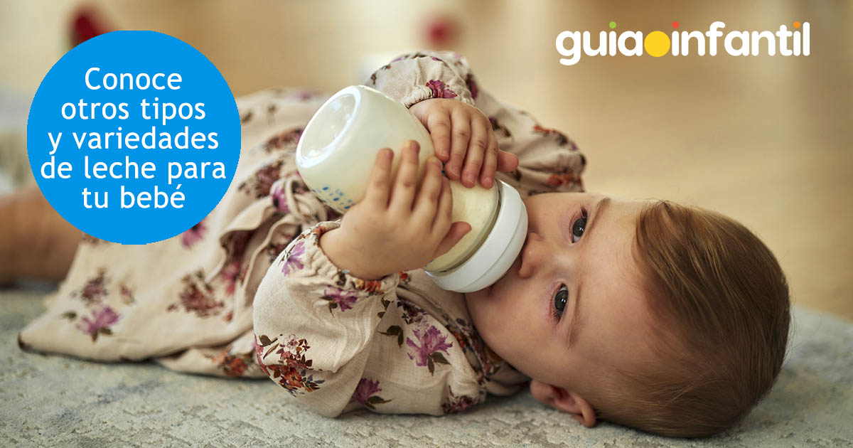 tipos de leche para bebés