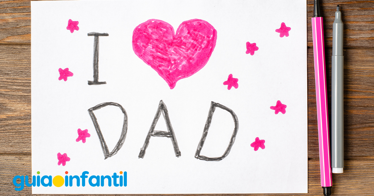 Linda tarjeta por el Día del Padre