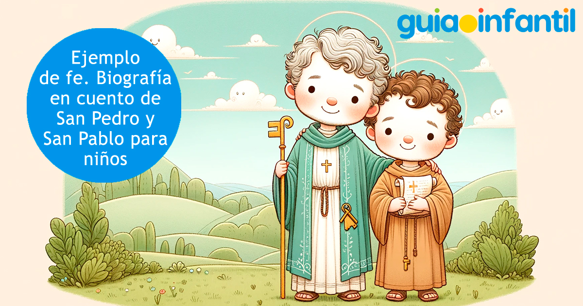 Biografía de San pedro y San Pablo para niños