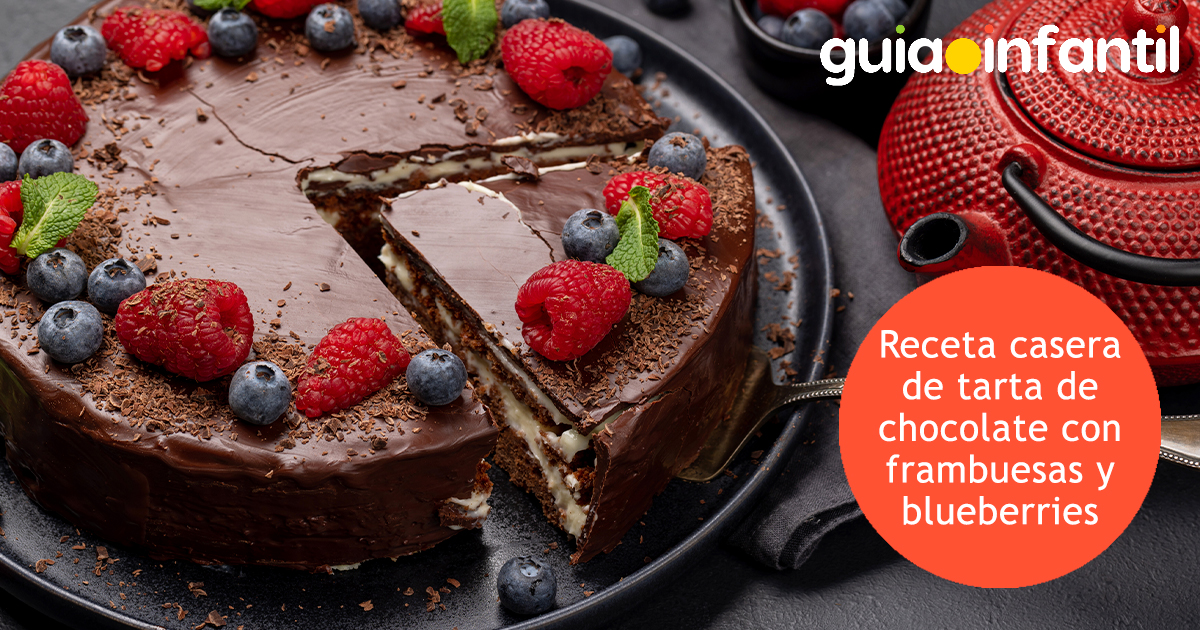 Receta de pastel de frambuesas