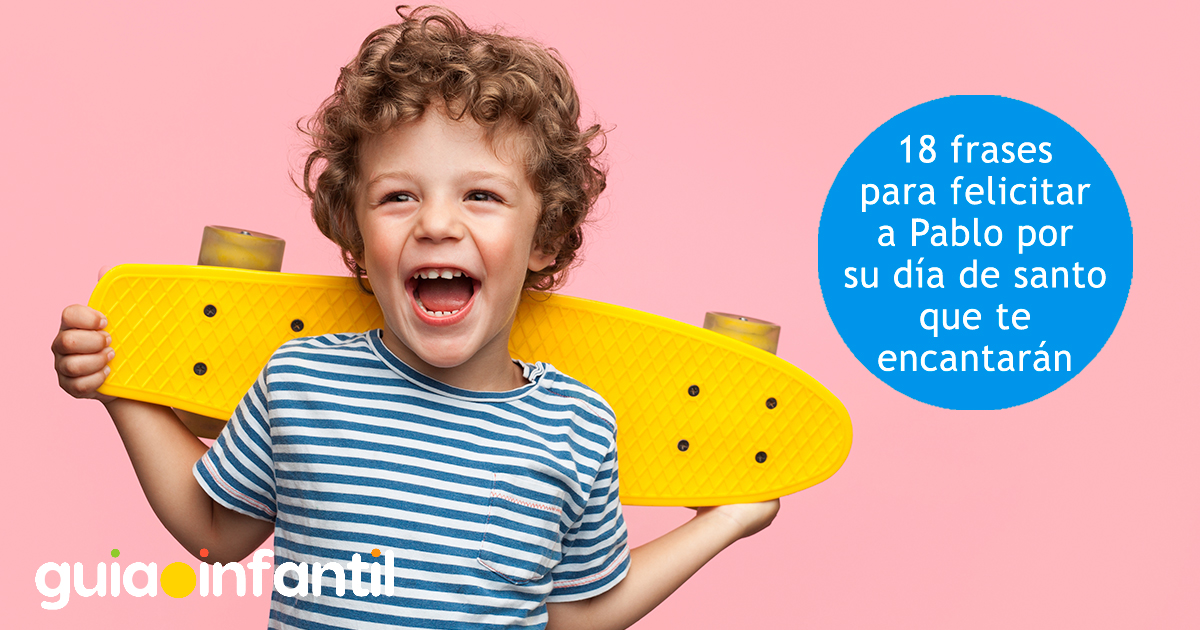 Felicitaciones para Pablo en su día de santo