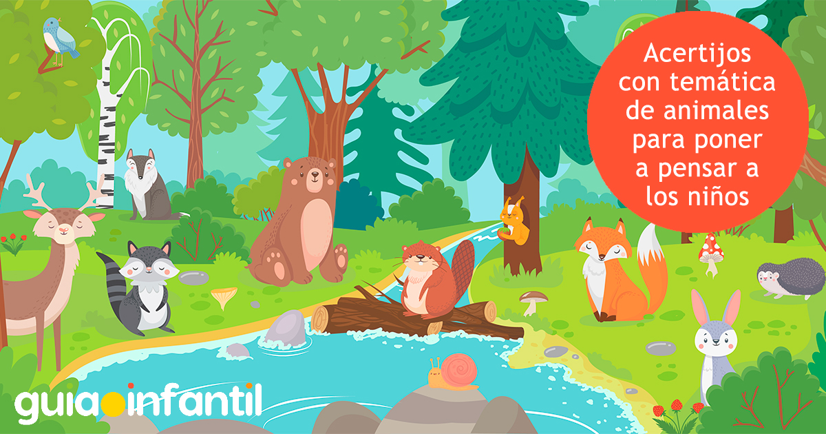 Acertijos con temática de animales para niños