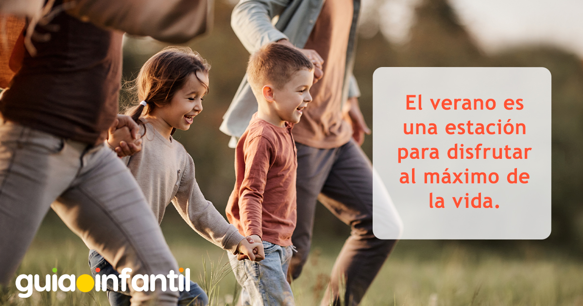 Mensaje del verano para niños
