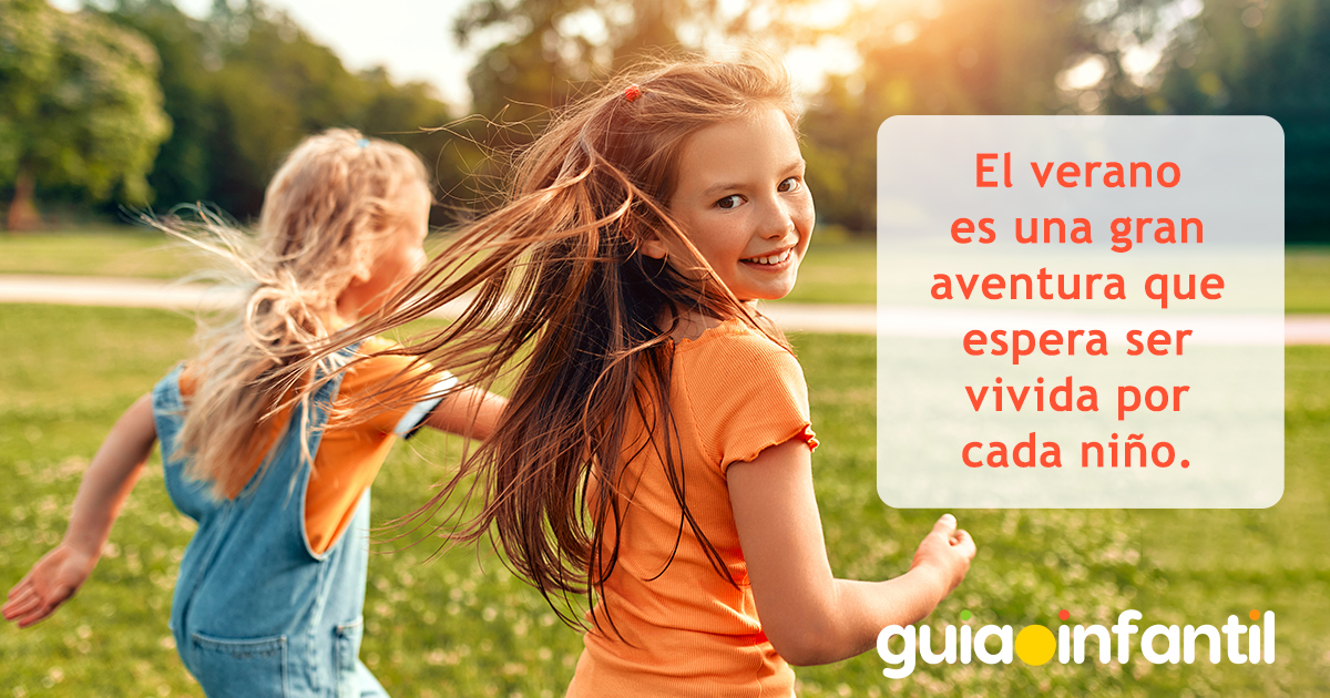 Más frases para niños en el verano