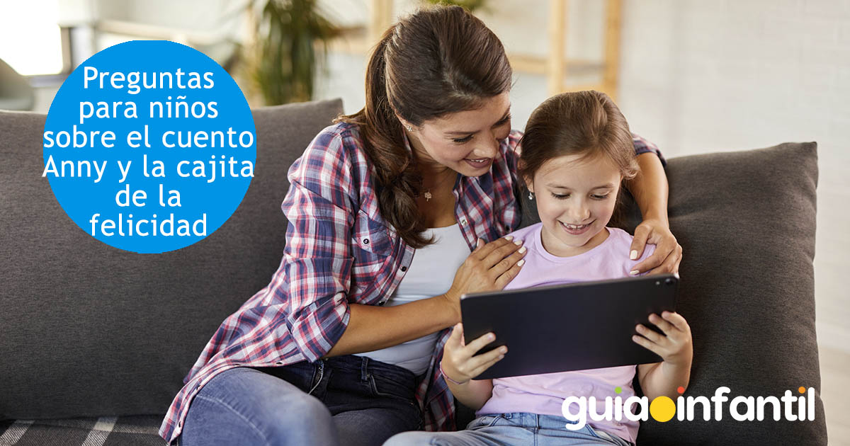 preguntas sobre el cuento Anny y la cajita de la felicidad