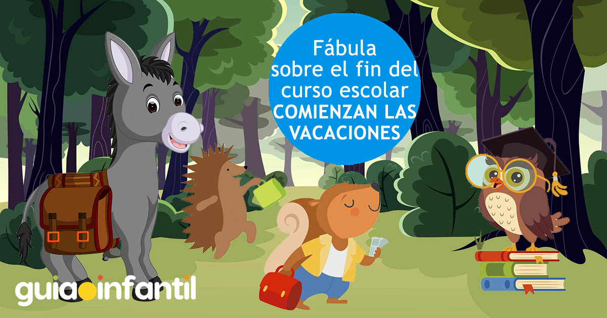 cuento sobre el fin del curso escolar para niños