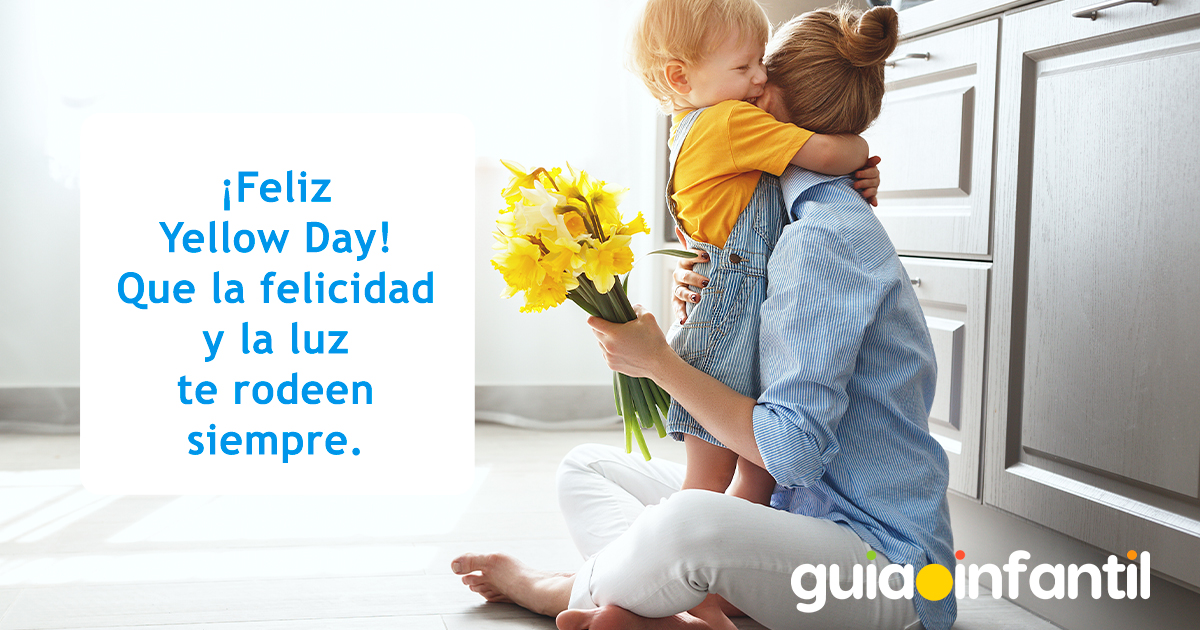 Frases de felicidad por el Yellow Day