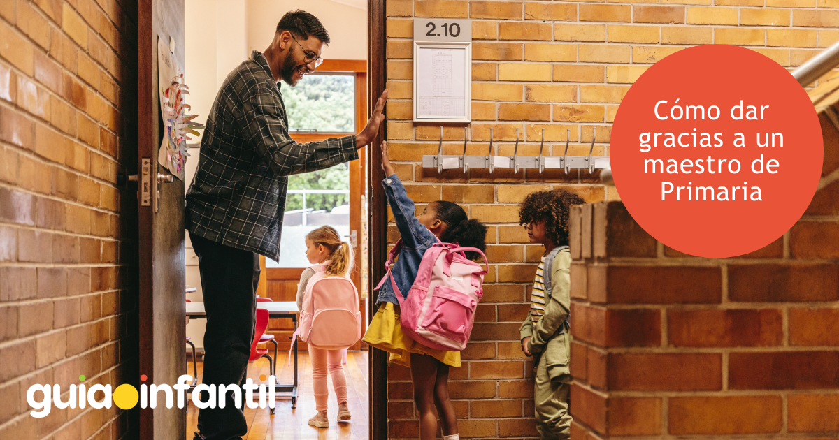 Cómo dar gracias a un maestro de Primaria