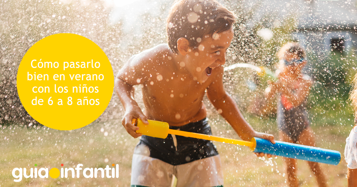 El verano de los niños de 6 a 8 años