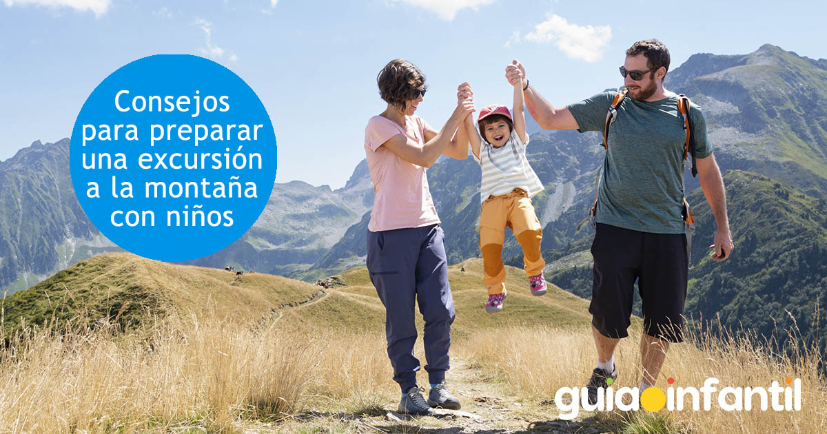 como preparar excursion a la montaña con niños