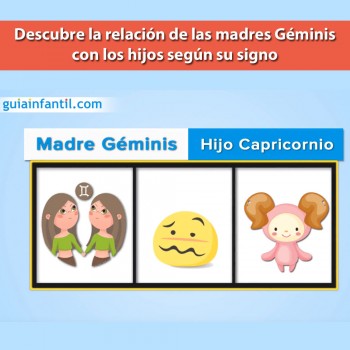 Compatibilidad de las madres Géminis con los hijos según su signo