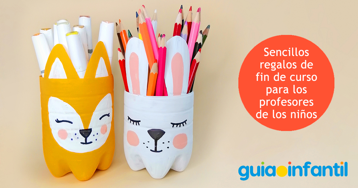 Sencillos regalos para los profesores de los niños