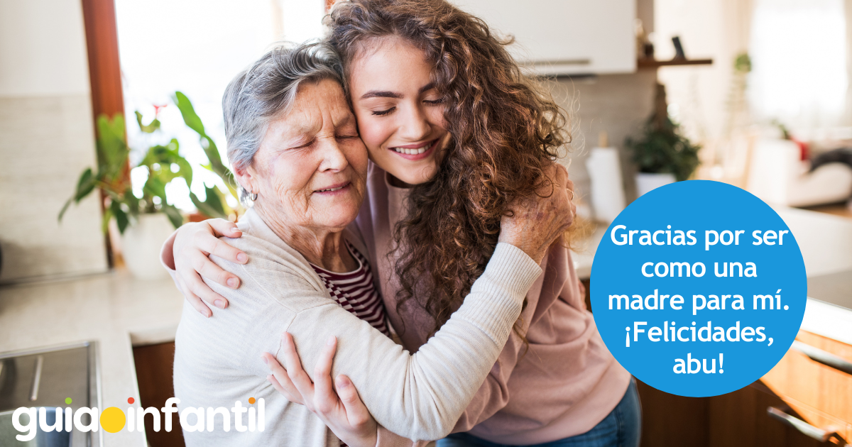 Mensajes de cumpleaños para una abuela que es como una madre