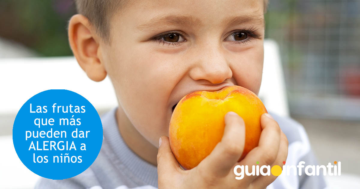Las frutas que producen más lergia frutas alergenicas para niños
