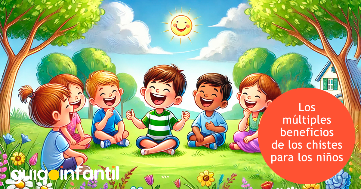 Beneficios de los chistes para niños