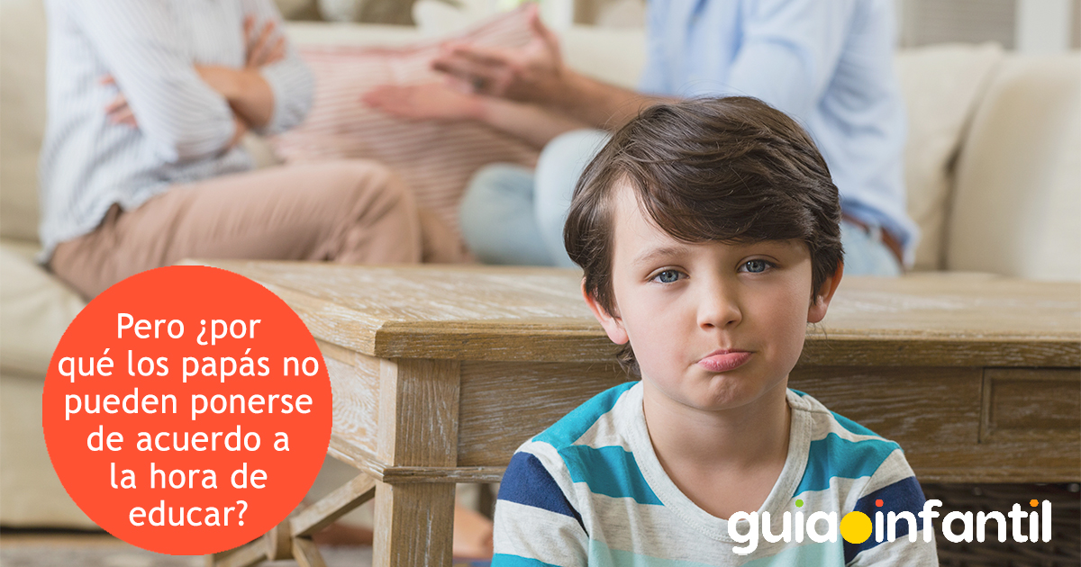 Por qué los padres no se ponen de acuerdo
