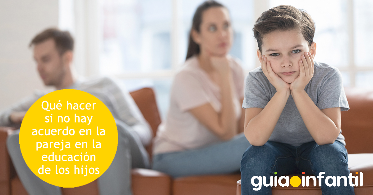 Padres que no se ponen de acuerdo