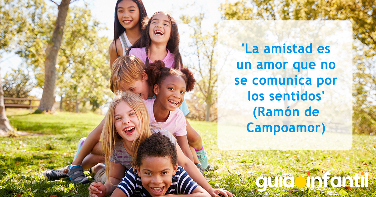 Frases de amistad para niños