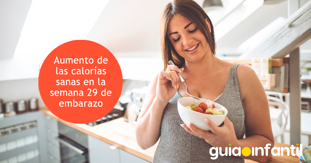 Aumento en la ingesta calórica durante el embarazo