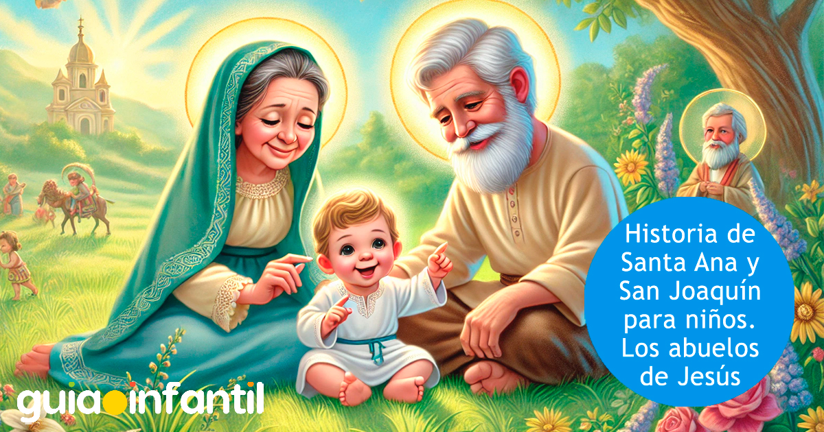 Cuento de Santa Ana y San Joaquín, papás de la Virgen María